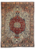 4'7"x6'2" Farahan Sarouk Hand Knotted