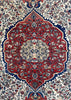 4'7"x6'2" Farahan Sarouk Hand Knotted