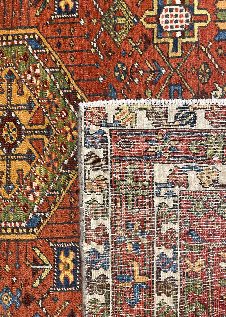 4'7"x6'2" Karaja Bakshiesh Hand Knotted