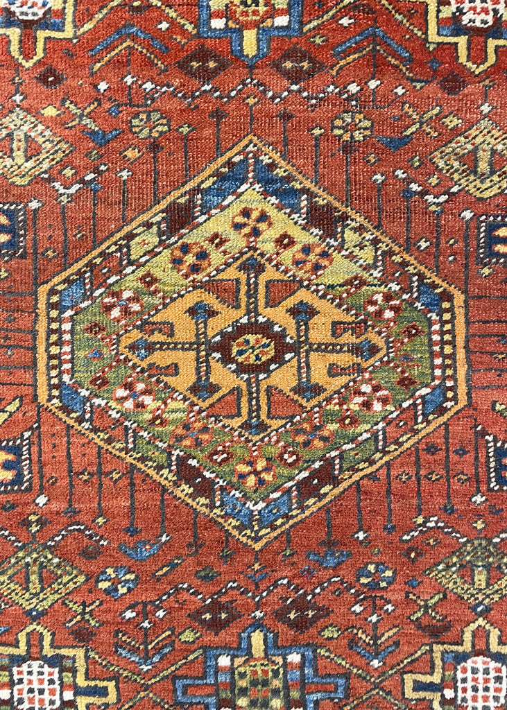 4'7"x6'2" Karaja Bakshiesh Hand Knotted