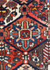 4'7"x6'5" Garden Bakhtiari Hand Knotted