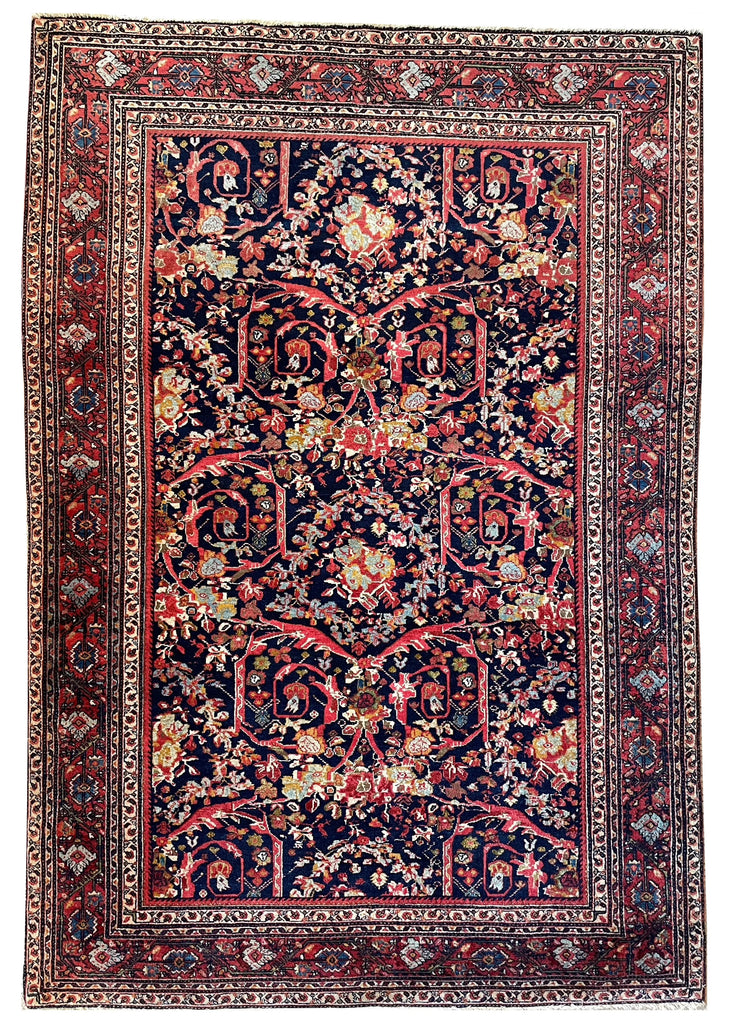 4'7"x6'7" Farahan Hand Knotted