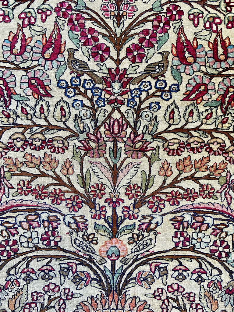 4'7"x7'4" Tree of Life Hand Knotted