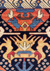4'8"x5'9" Bijov Kuba Hand Knotted