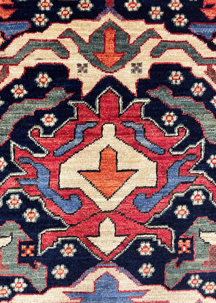 4'8"x5'9" Bijov Kuba Hand Knotted