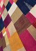 4'8"x6'4" Ethicon Patchwork Kilim Hand Woven