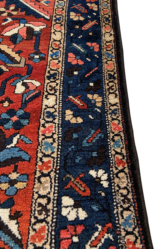 4'8"x6'6" Baktiatri Hand Knotted