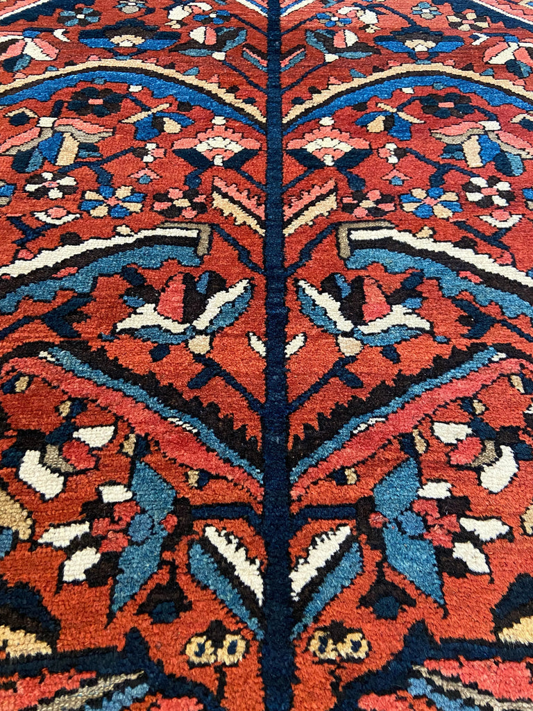 4'8"x6'6" Baktiatri Hand Knotted