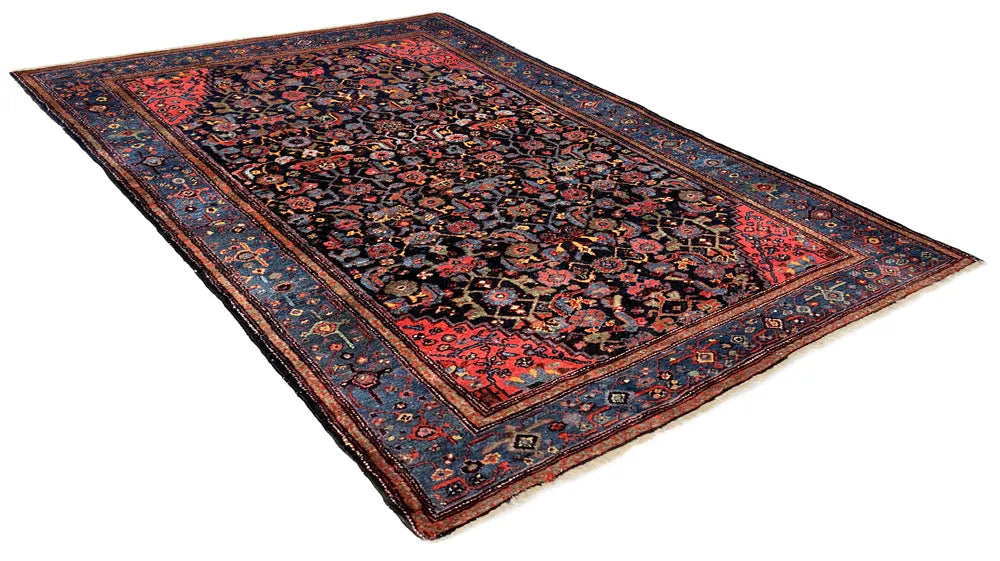 4'8"x6'8" Enjilas Hand Knotted