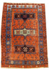 4'8"x6'9" Fachraly Kazak Hand Knotted