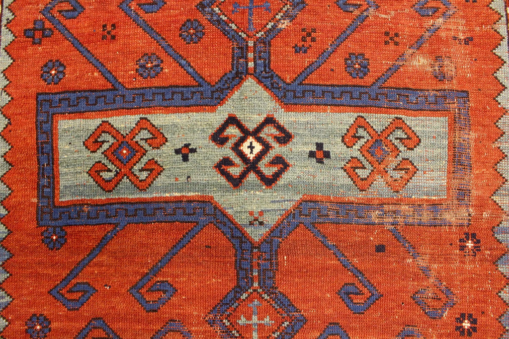 4'8"x6'9" Fachraly Kazak Hand Knotted