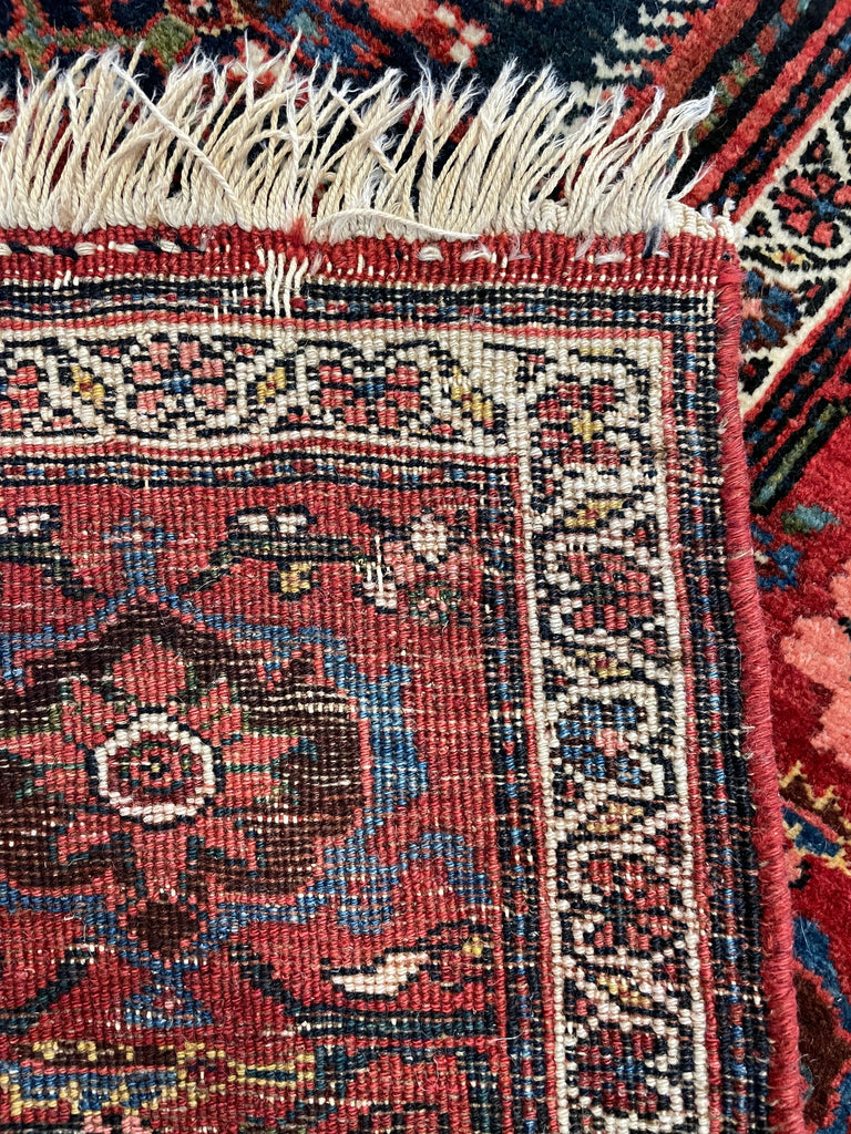 4'8"x6'9" Halvai Bidjar Hand Knotted