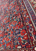 4'8"x9'1" Khamseh Hand Knotted