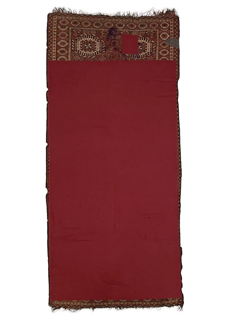4'9"x10'8" Ersari Beshir Hand Knotted