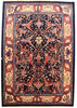 4'9"x6'9" Bijar Arabesque (s) Hand Knotted