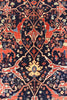 4'9"x6'9" Bijar Arabesque (s) Hand Knotted