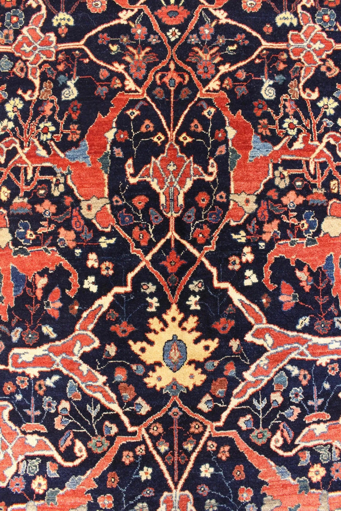 4'9"x6'9" Bijar Arabesque (s) Hand Knotted