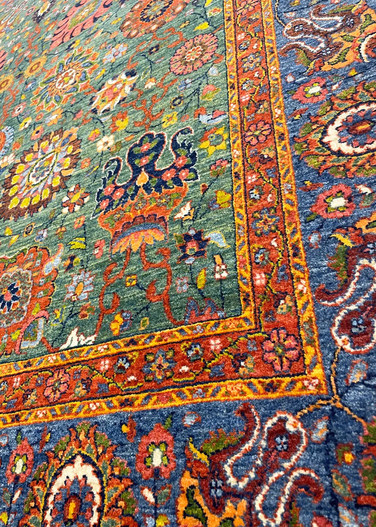 4'9"x6'9" Tabriz Hand Knotted