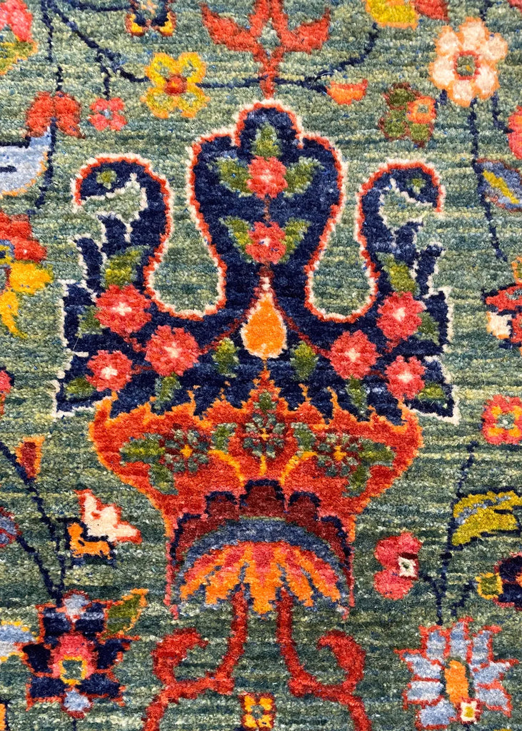 4'9"x6'9" Tabriz Hand Knotted