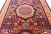 4'9"x7' Mamluk Hand Knotted