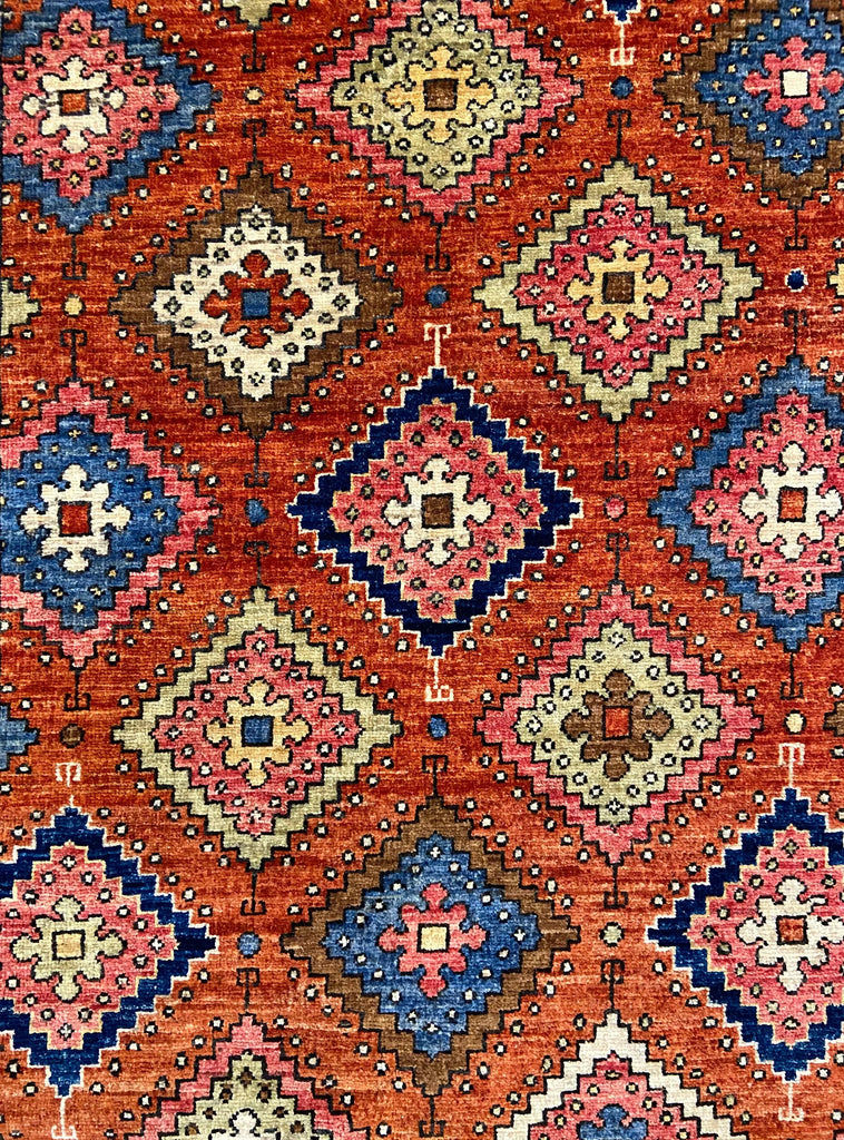4'x10' Afghan-Sarkisla (s) Hand Knotted