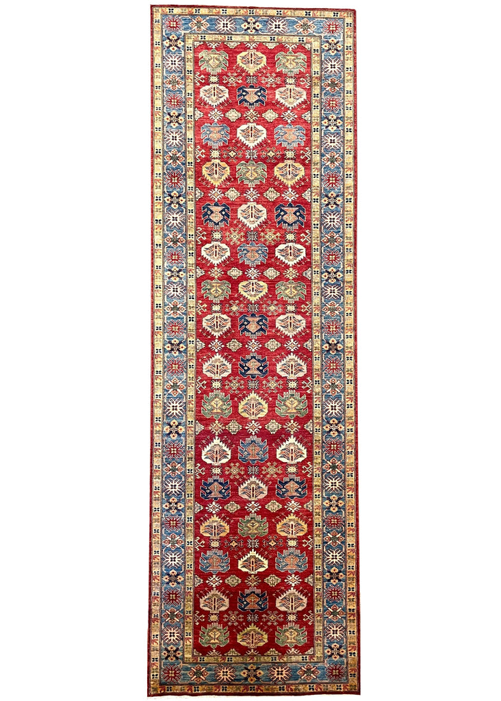4'x13'3" Royal Kazak Hand Knotted