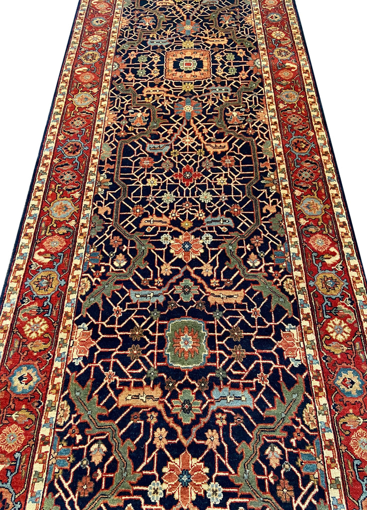 4'x16'5" Arabesque Hand Knotted