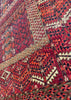 4'x4'10" Tekke Ensi Hand Knotted