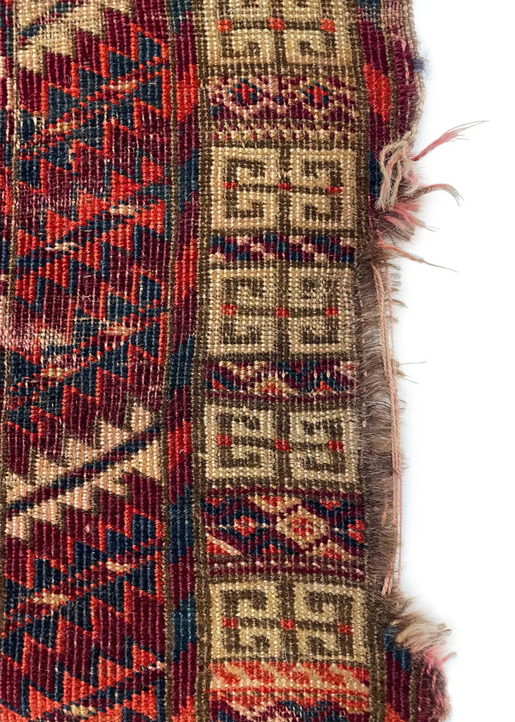 4'x4'10" Tekke Ensi Hand Knotted