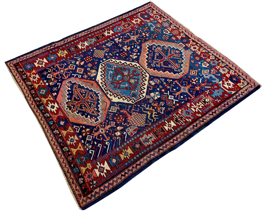 4'x4'9" Kuba (s) Hand Knotted