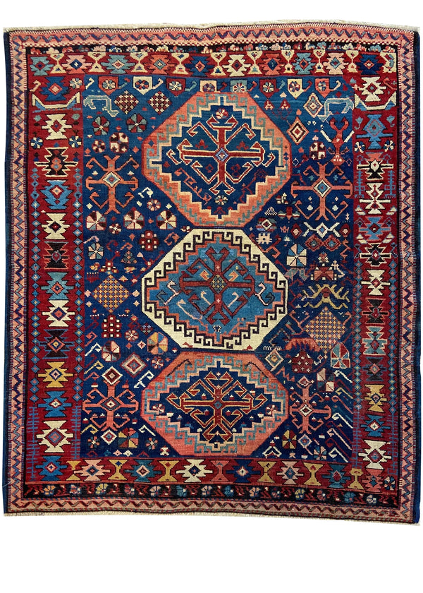 4'x4'9" Kuba (s) Hand Knotted