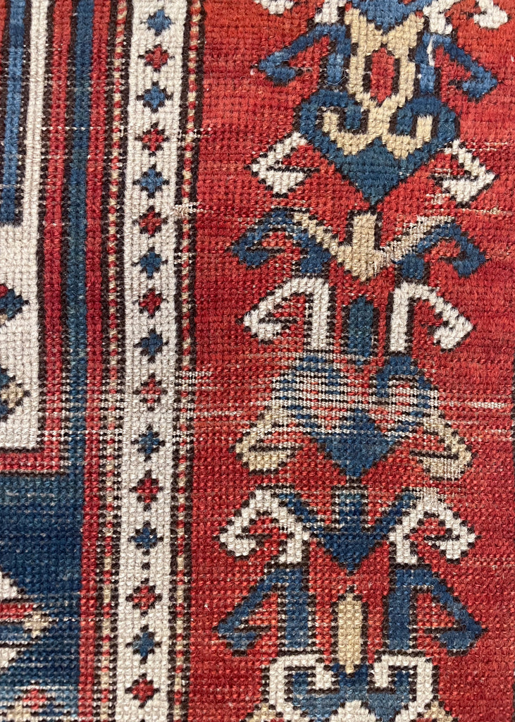 4'x5'10" Fachralo Kazak Hand Knotted