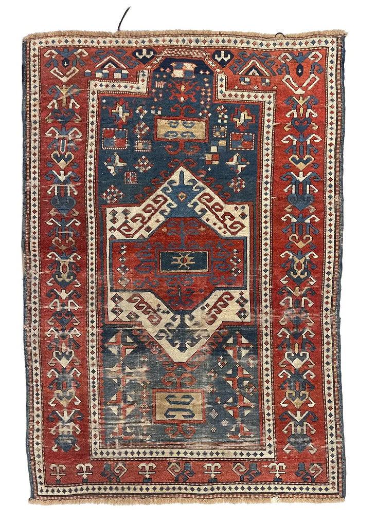 4'x5'10" Fachralo Kazak Hand Knotted