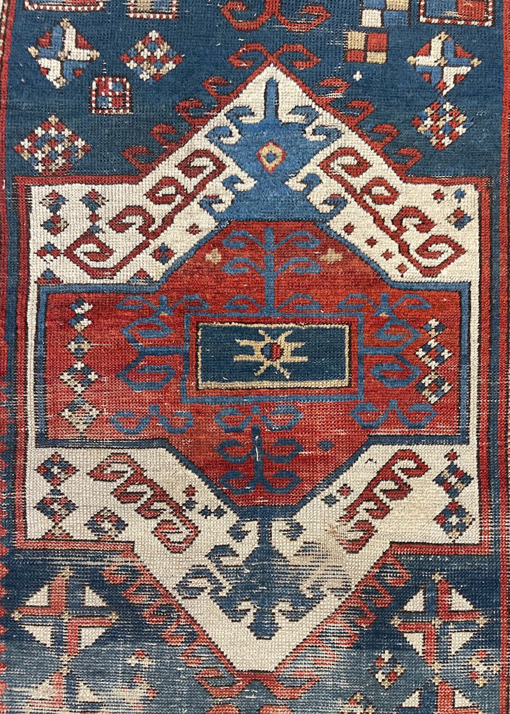 4'x5'10" Fachralo Kazak Hand Knotted