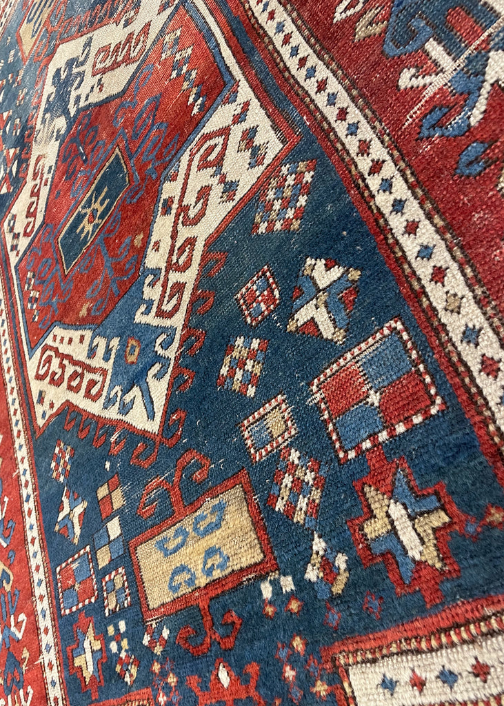 4'x5'10" Fachralo Kazak Hand Knotted