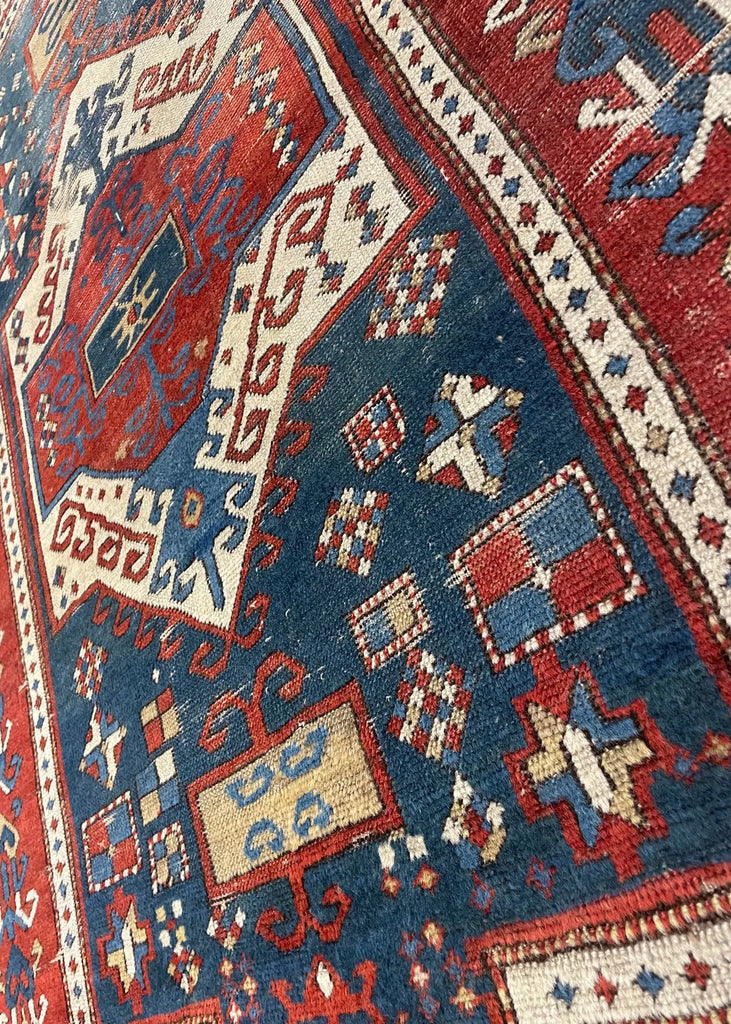 4'x5'10" Fachralo Kazak Hand Knotted