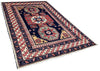 4'x5'10" Kuba Hand Knotted