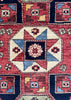 4'x5'10" Kuba Hand Knotted