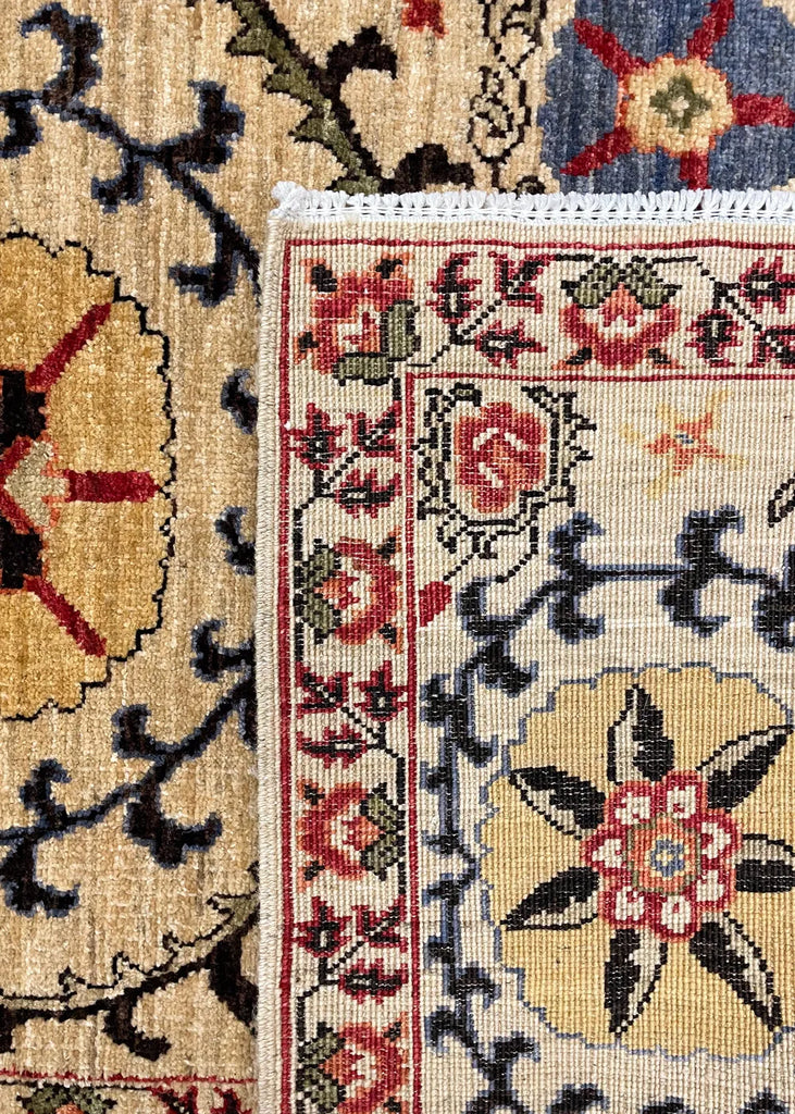 4'x5'10" Suzani Hand Knotted