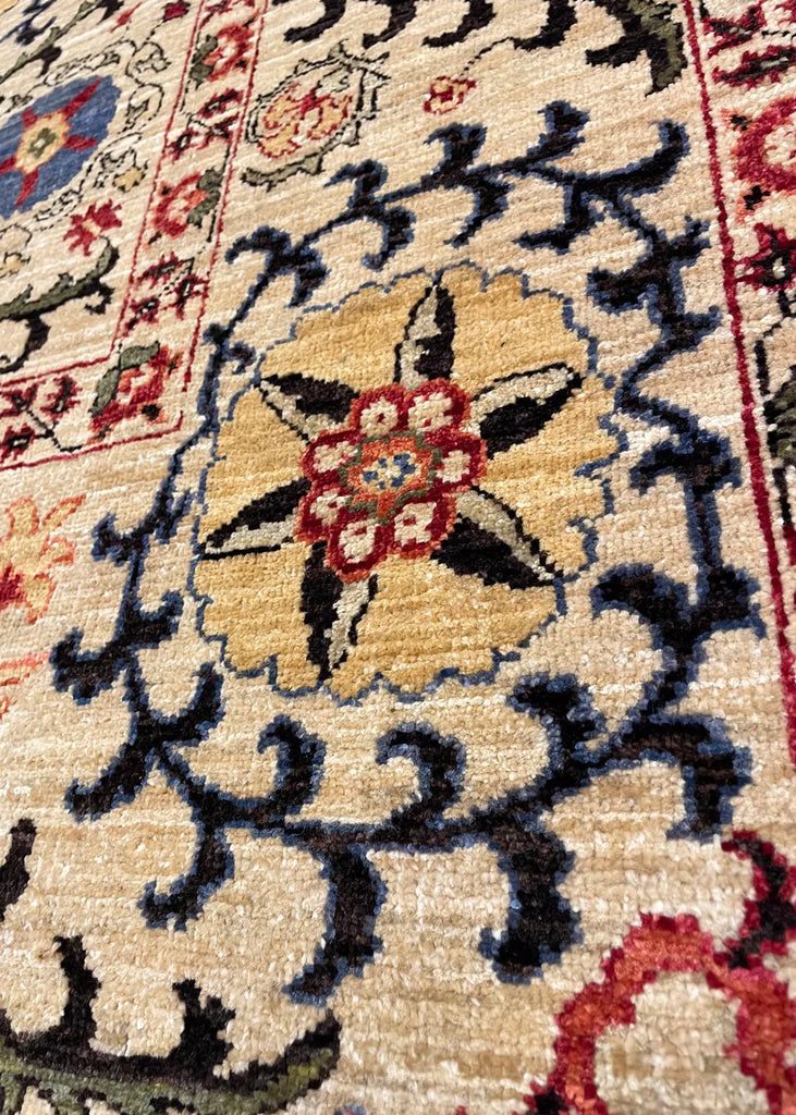 4'x5'10" Suzani Hand Knotted