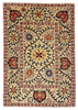 4'x5'10" Suzani Hand Knotted