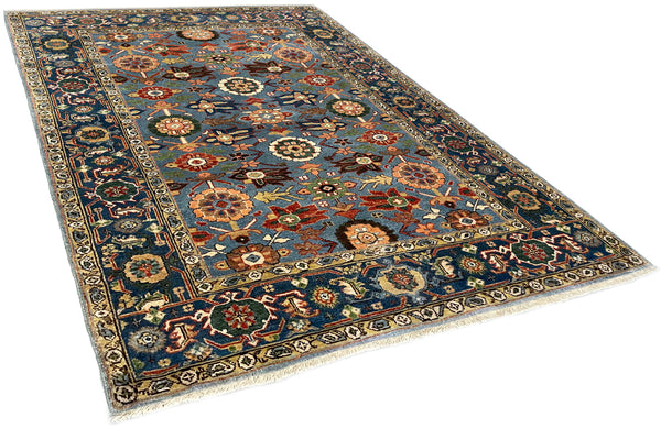 4'x5'10" Tabriz Hand Knotted