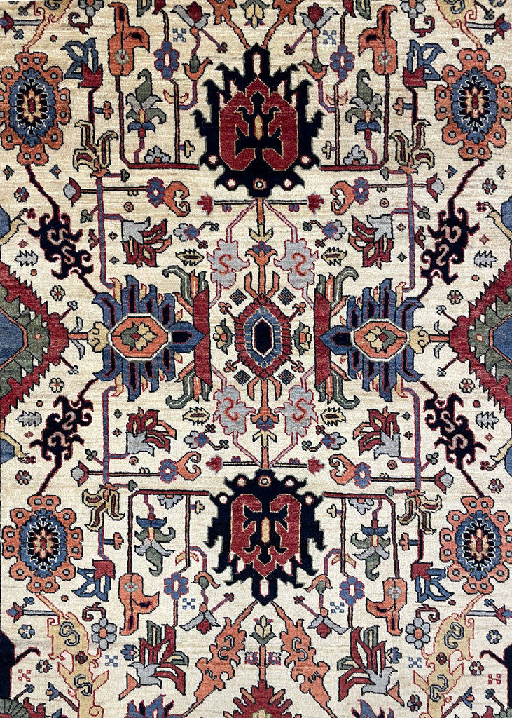 4'x5'11" Serapi Hand Knotted