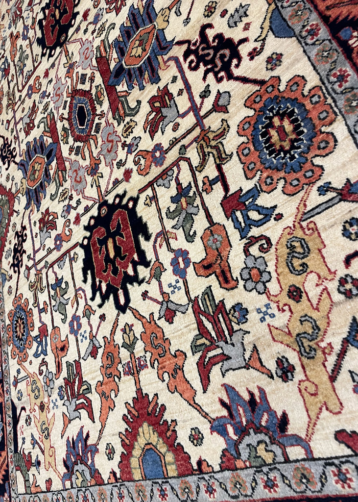 4'x5'11" Serapi Hand Knotted