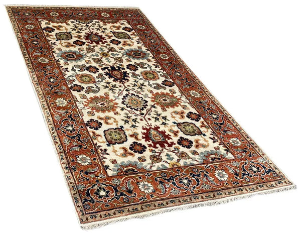 4'x5'11" Tabriz Hand Knotted