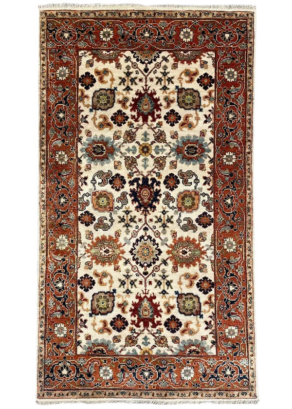 4'x5'11" Tabriz Hand Knotted