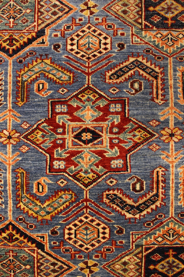 4'x5'1" Royal Kazak Hand Knotted