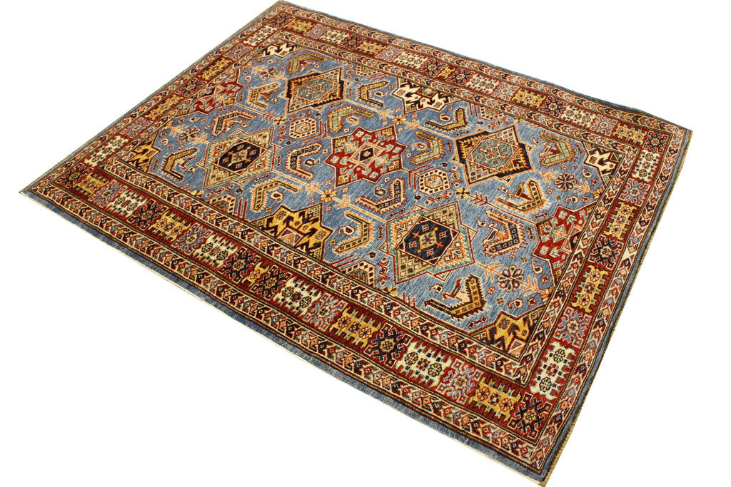 4'x5'1" Royal Kazak Hand Knotted