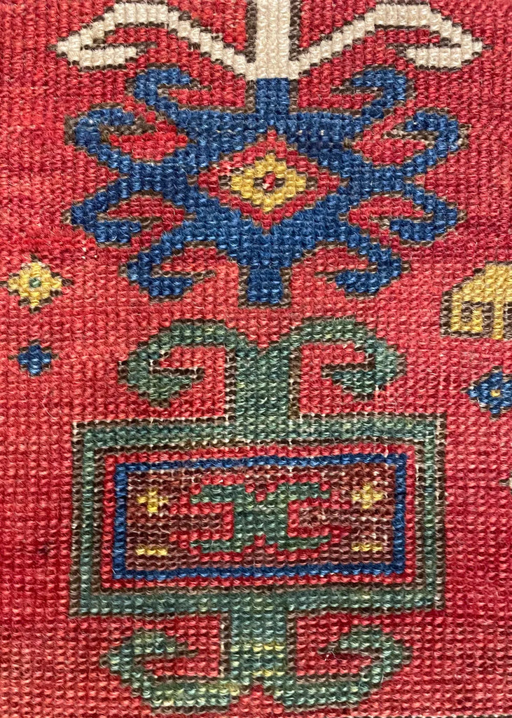 4'x5'1" Shirvan, Fachralo Design Hand Knotted