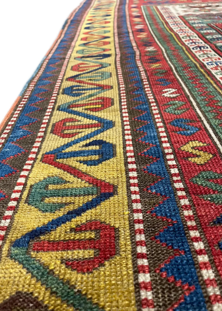 4'x5'1" Shirvan, Fachralo Design Hand Knotted